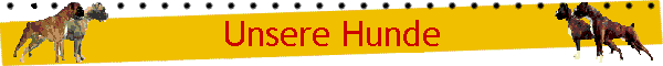 Unsere Hunde
